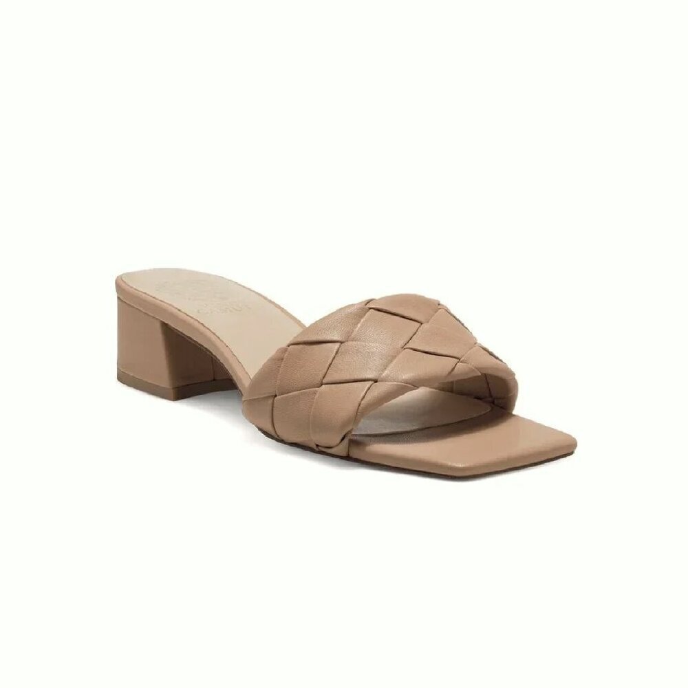 Vince Camuto Semtera Square Toe Braided Leather Sandal Size 11
